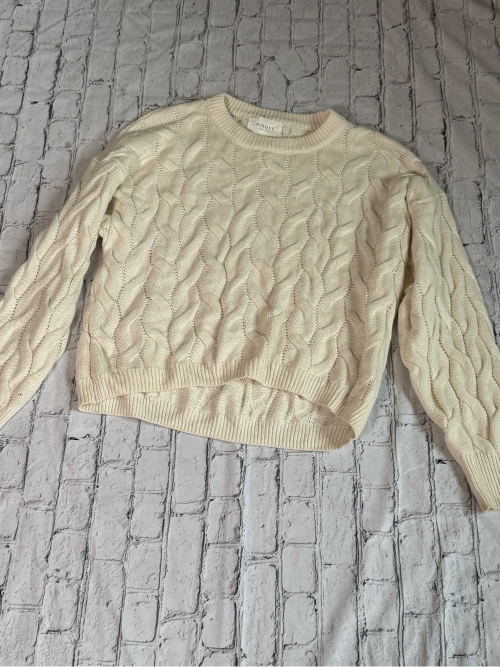 Tan sweater